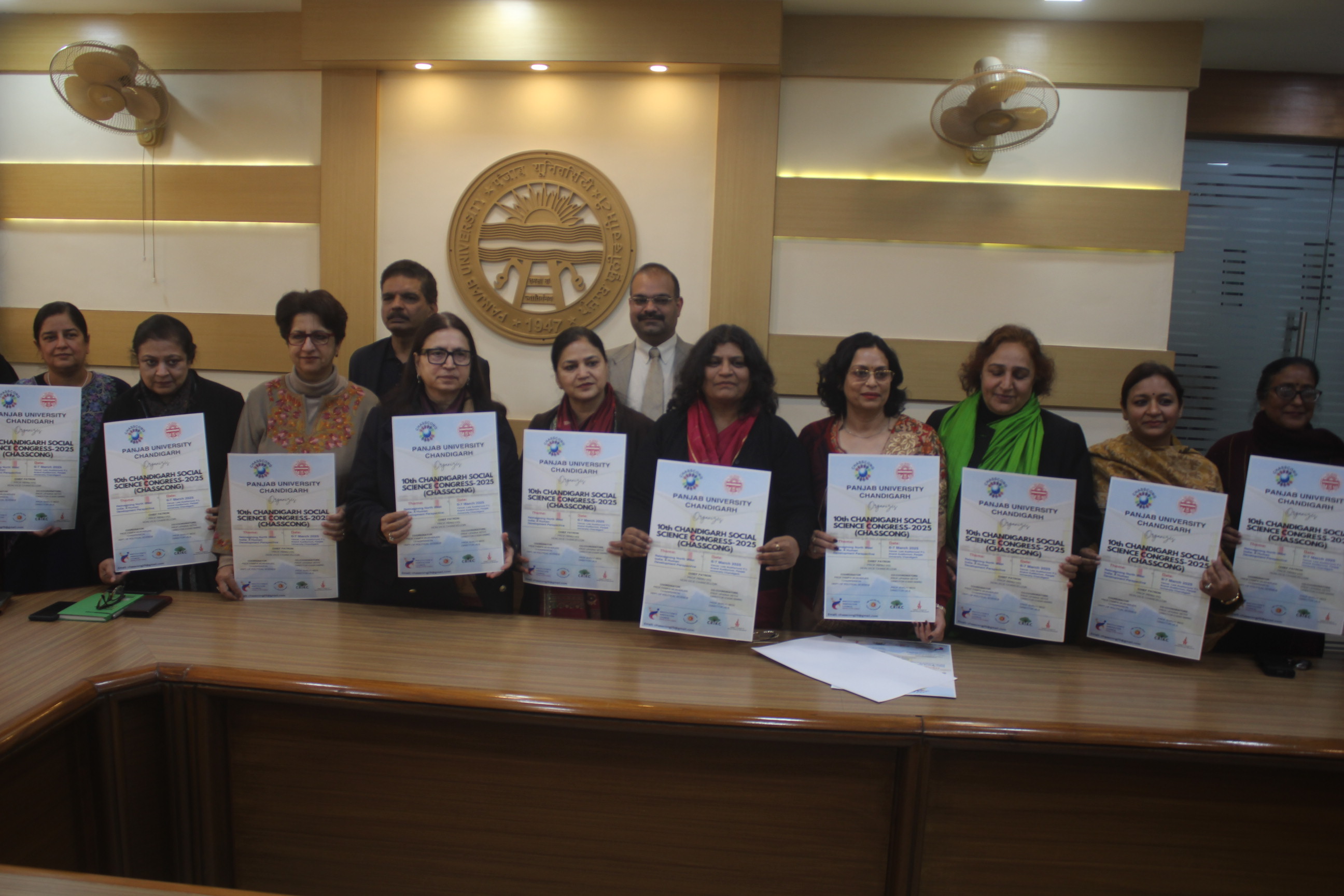 Vice-Chancellor, PU releases CHASSCONG Poster